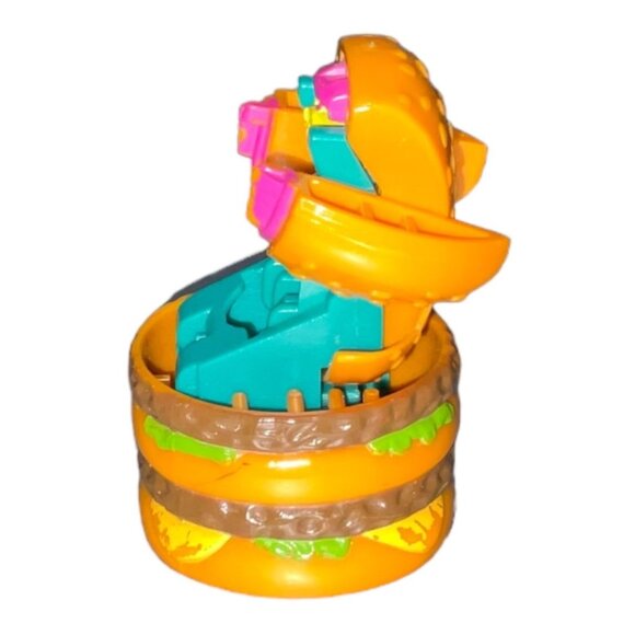 Vintage 1987 McDonalds Changeables Transforming Big Mac Toy Burger Robot - Picture 3 of 6
